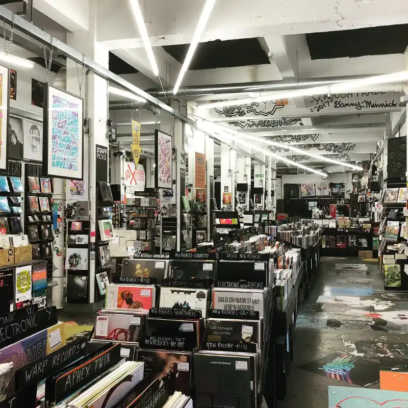 Flashback Records in Shoreditch